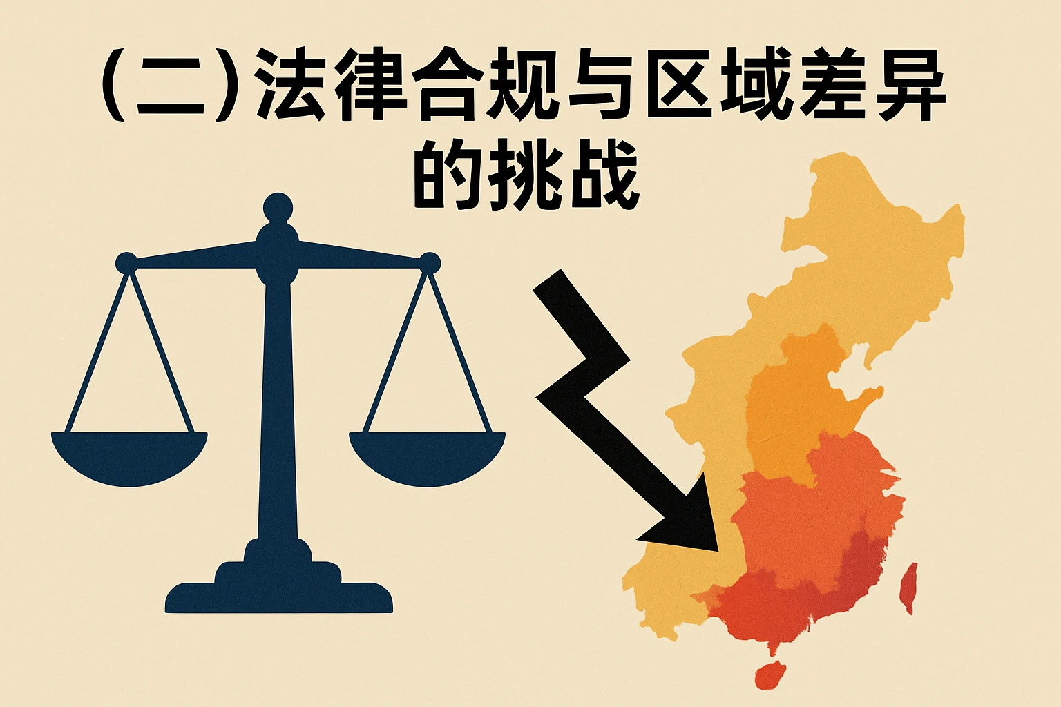 （二）法律合规与区域差异的挑战
