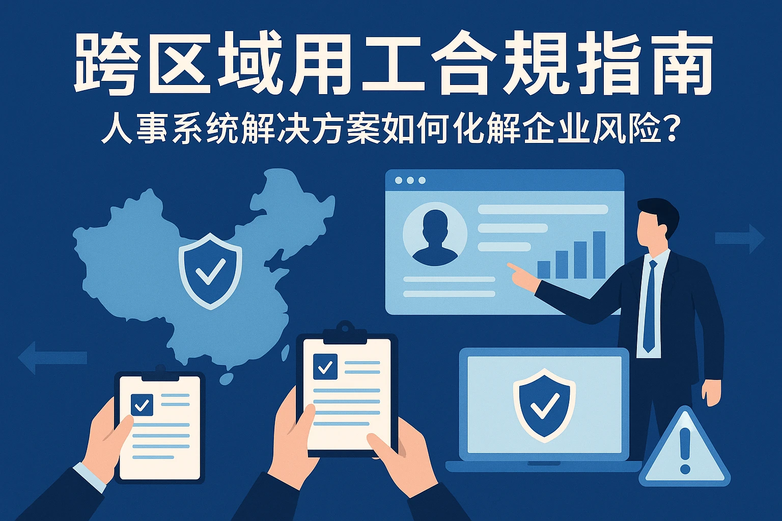跨区域用工合规指南:人事系统解决方案如何化解企业风险?