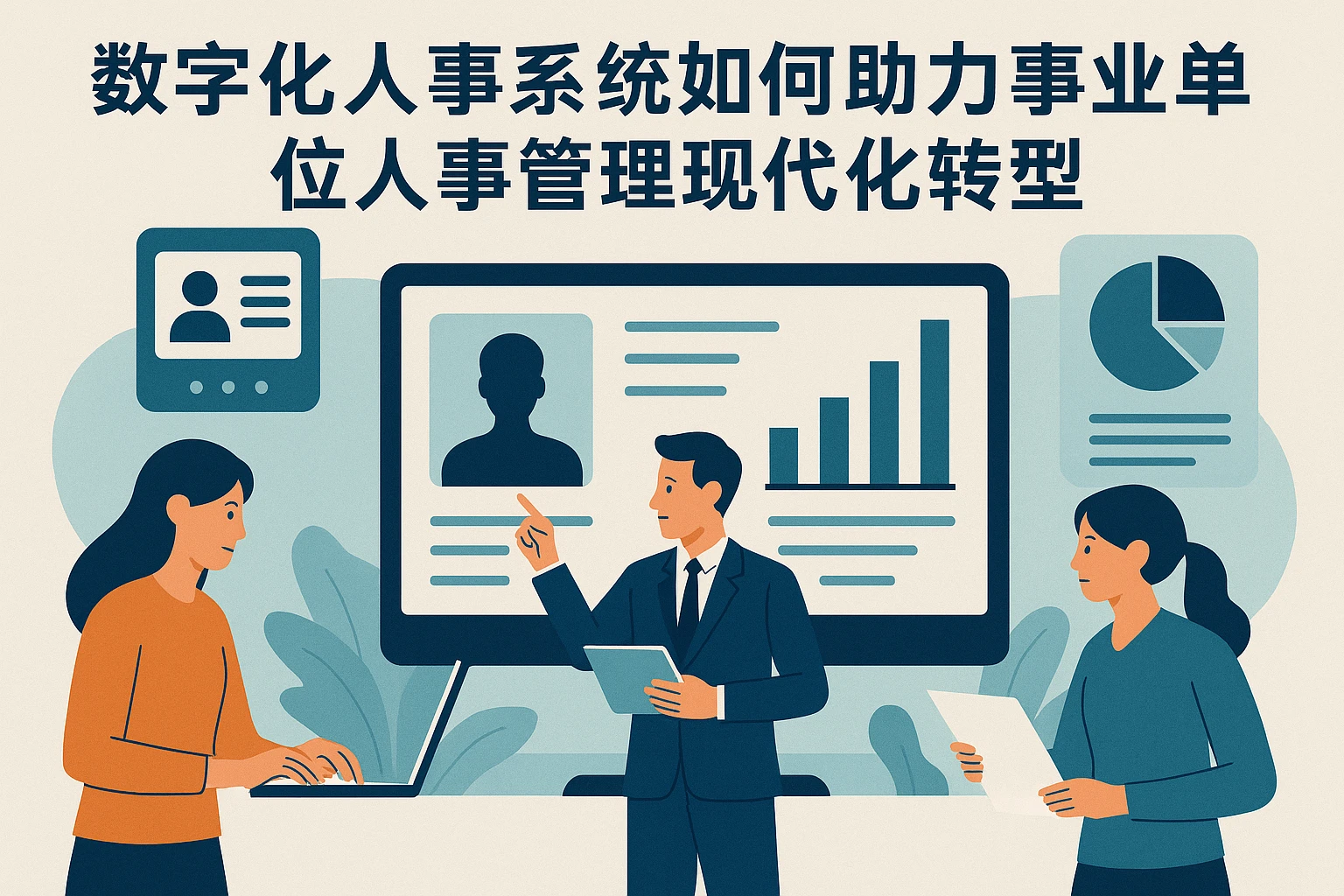 数字化人事系统如何助力事业单位人事管理现代化转型