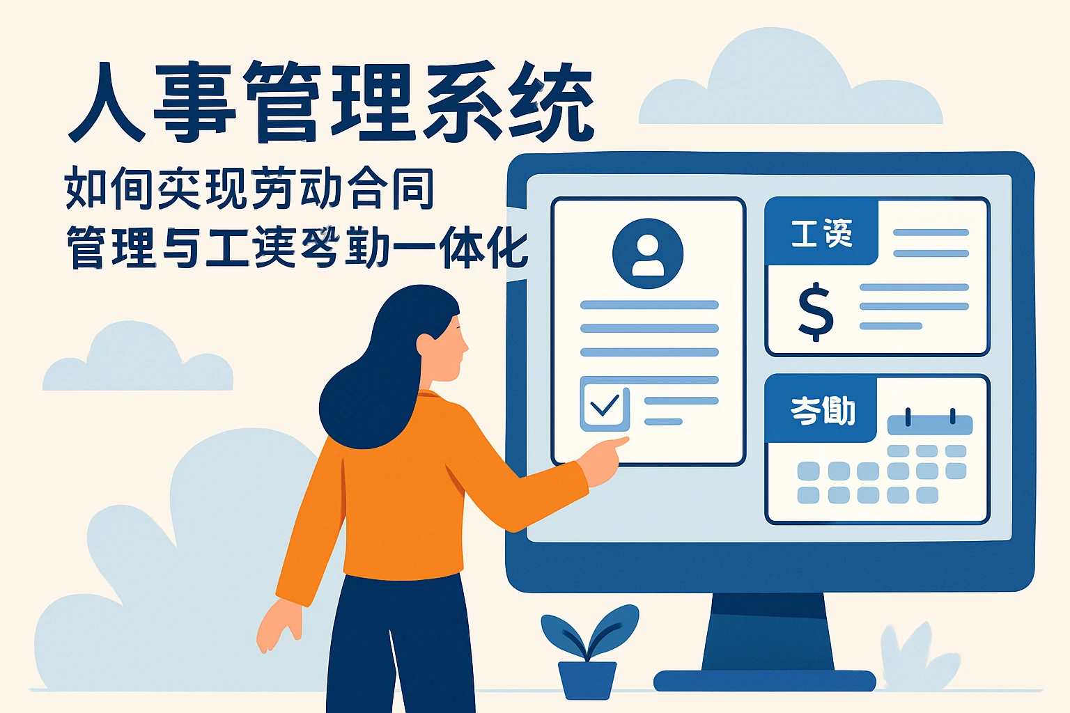人事管理系统如何实现劳动合同管理与工资考勤一体化