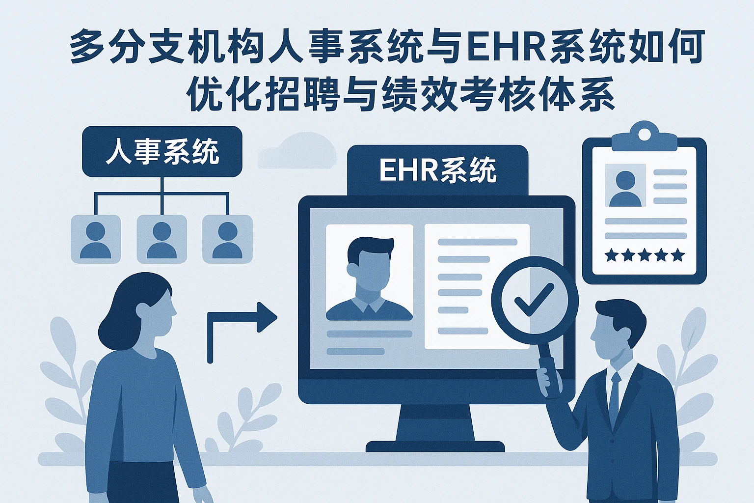 多分支机构人事系统与EHR系统如何优化招聘与绩效考核体系