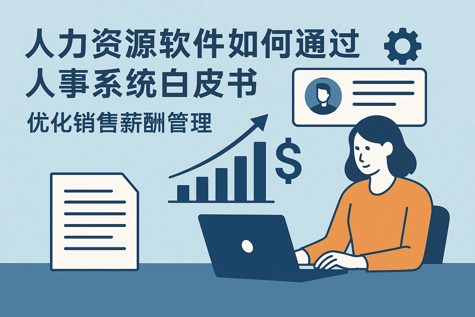 人力资源软件如何通过人事系统白皮书优化销售薪酬管理