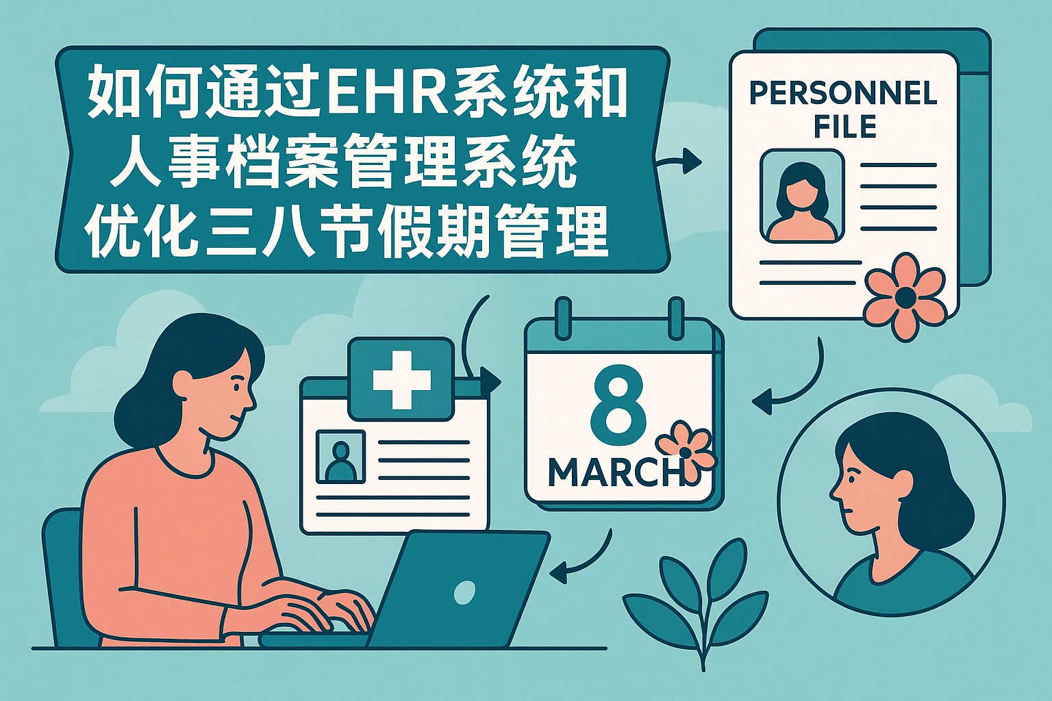 如何通过EHR系统和人事档案管理系统优化三八节假期管理