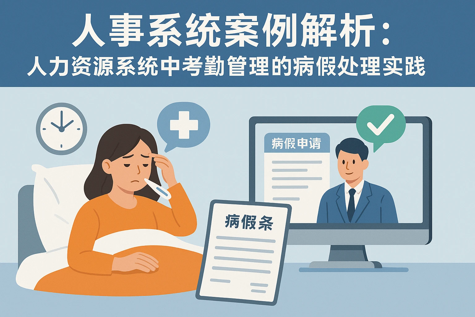 人事系统案例解析:人力资源系统中考勤管理的病假处理实践