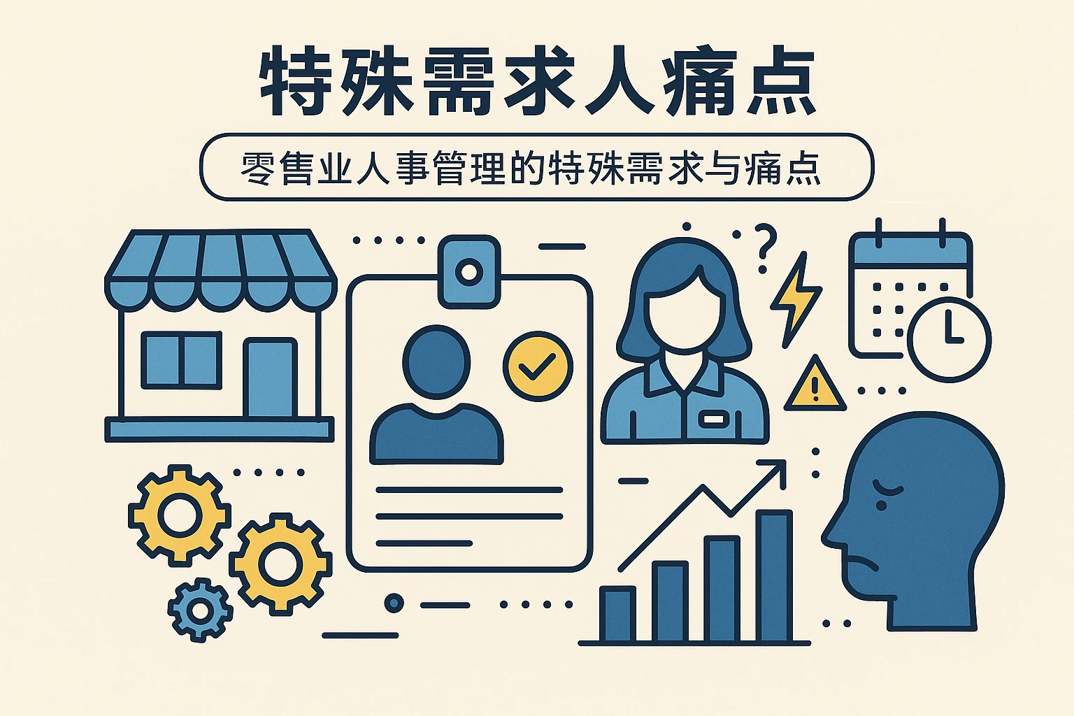 零售业人事管理的特殊需求与痛点