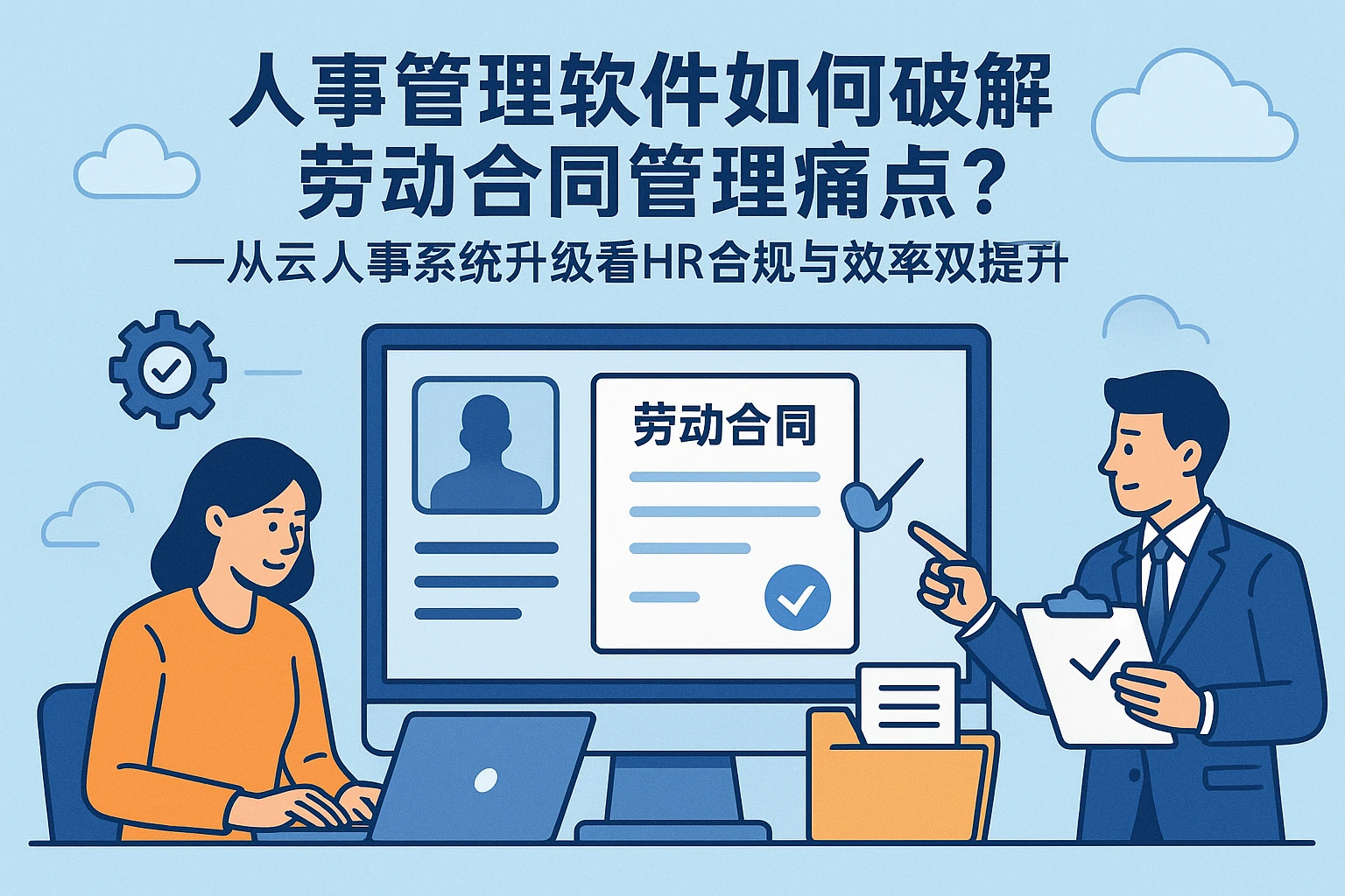 人事管理软件如何破解劳动合同管理痛点?——从云人事系统升级看HR合规与效率双提升