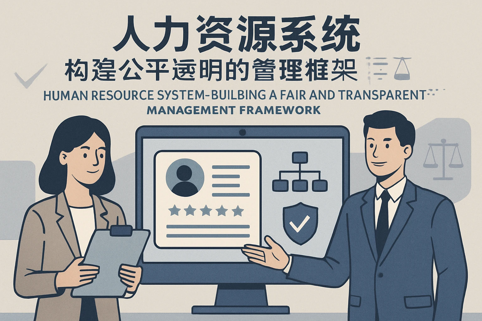 人力资源系统：构建公平透明的管理框架