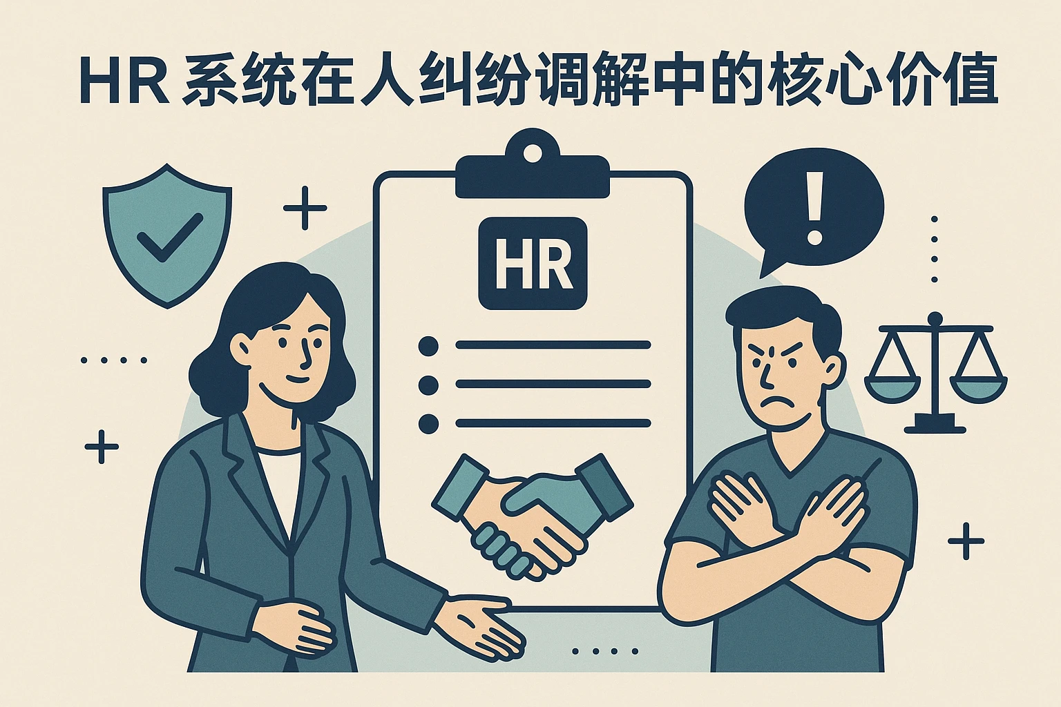 人力资源系统在纠纷调解中的核心价值