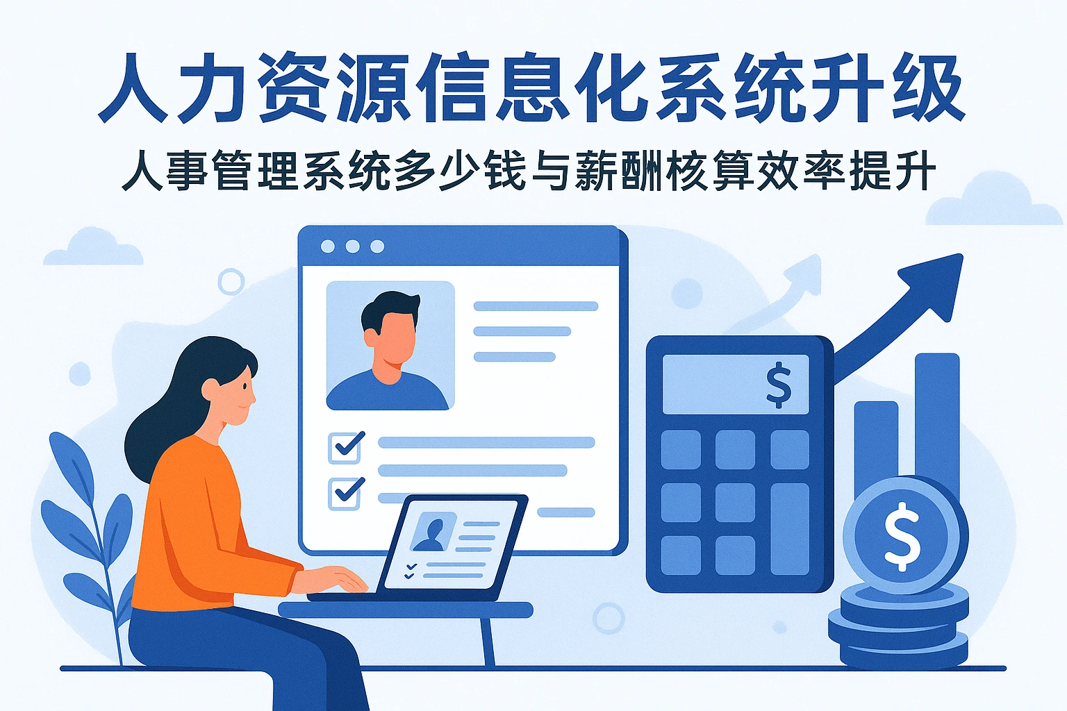 人力资源信息化系统升级:人事管理系统多少钱与薪酬核算效率提升