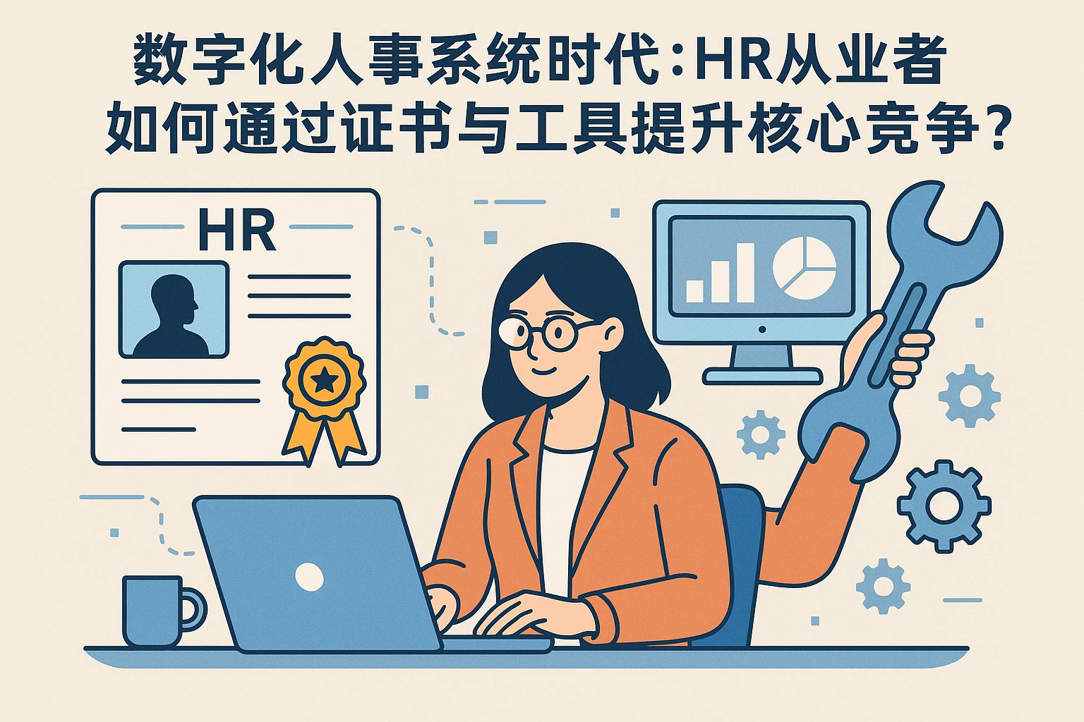 数字化人事系统时代:HR从业者如何通过证书与工具提升核心竞争力?