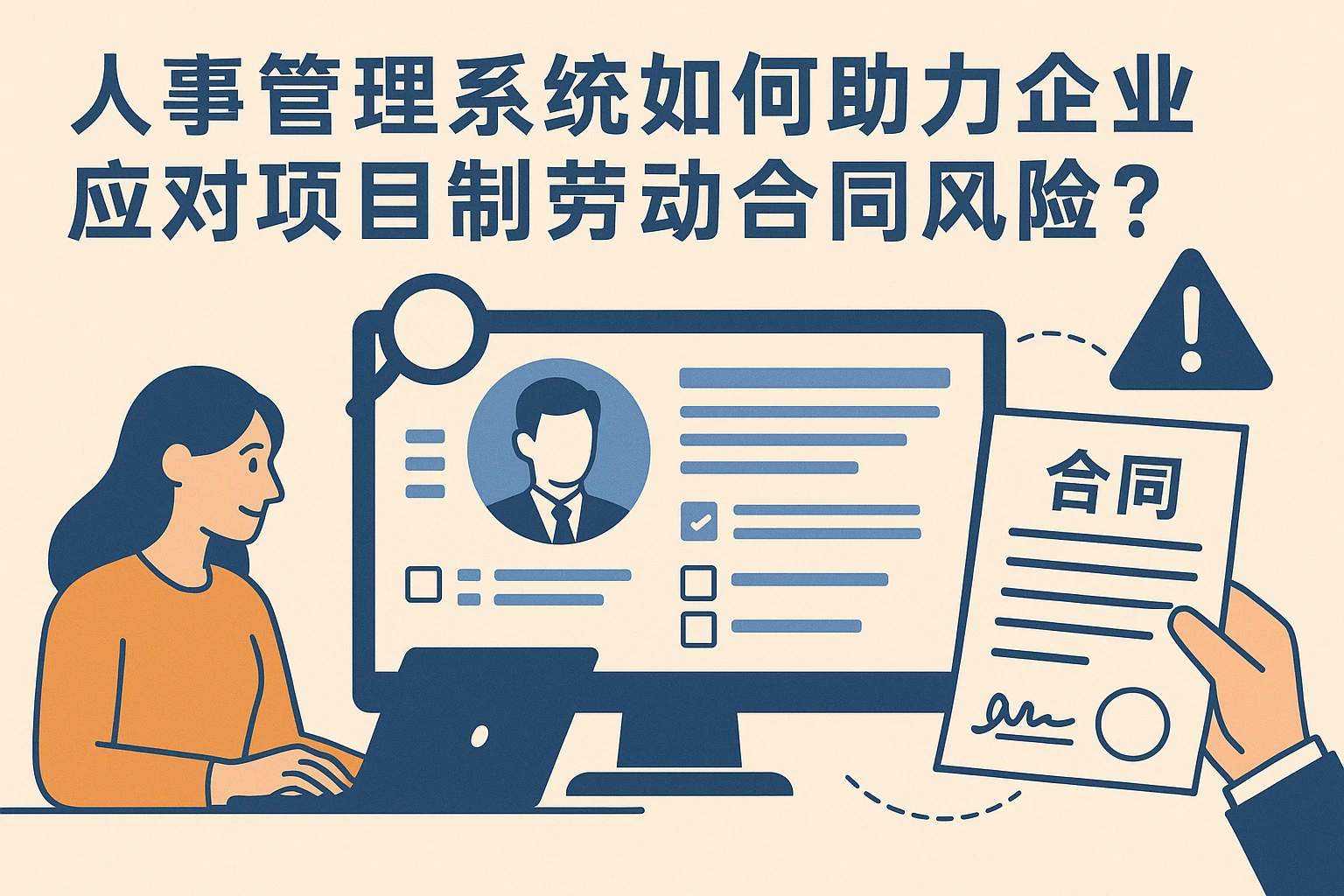 人事管理系统如何助力企业应对项目制劳动合同风险?
