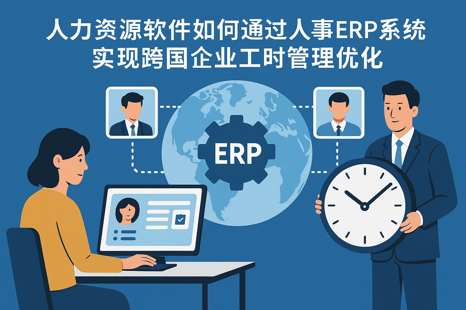 人力资源软件如何通过人事ERP系统实现跨国企业工时管理优化
