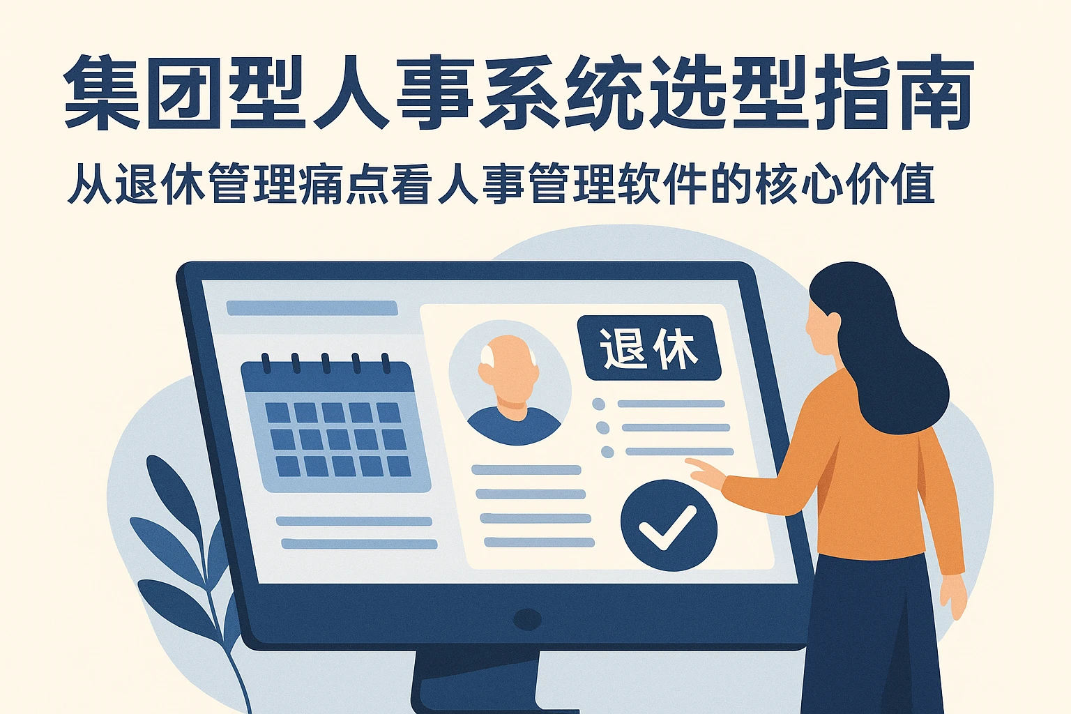 集团型人事系统选型指南:从退休管理痛点看人事管理软件的核心价值