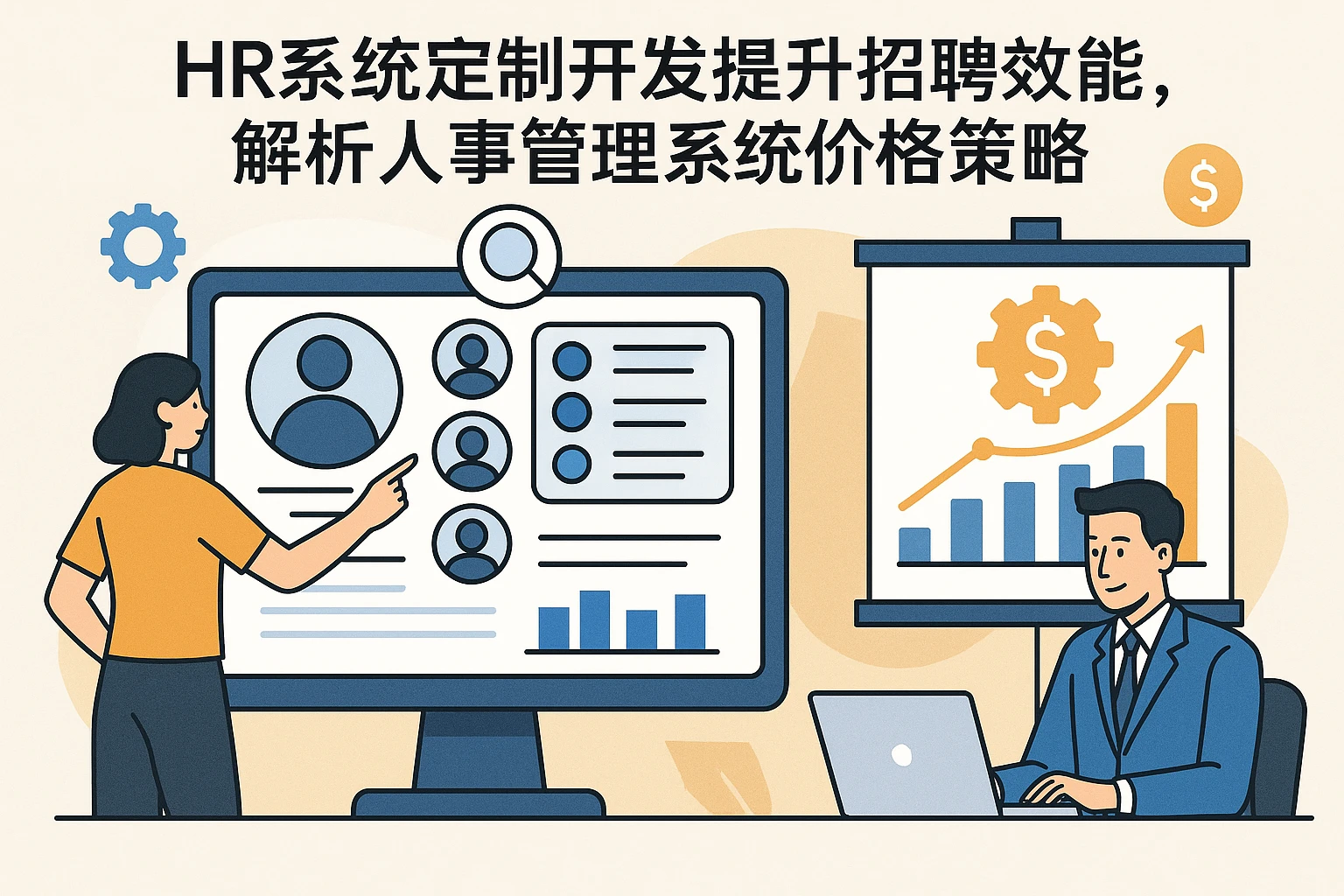 HR系统定制开发提升招聘效能,解析人事管理系统价格策略