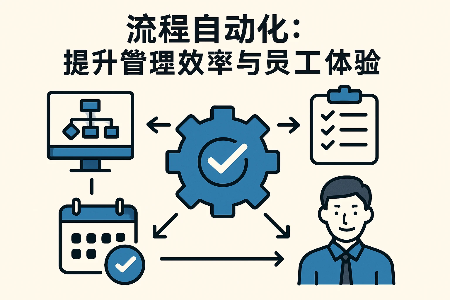 2. 流程自动化：提升管理效率与员工体验