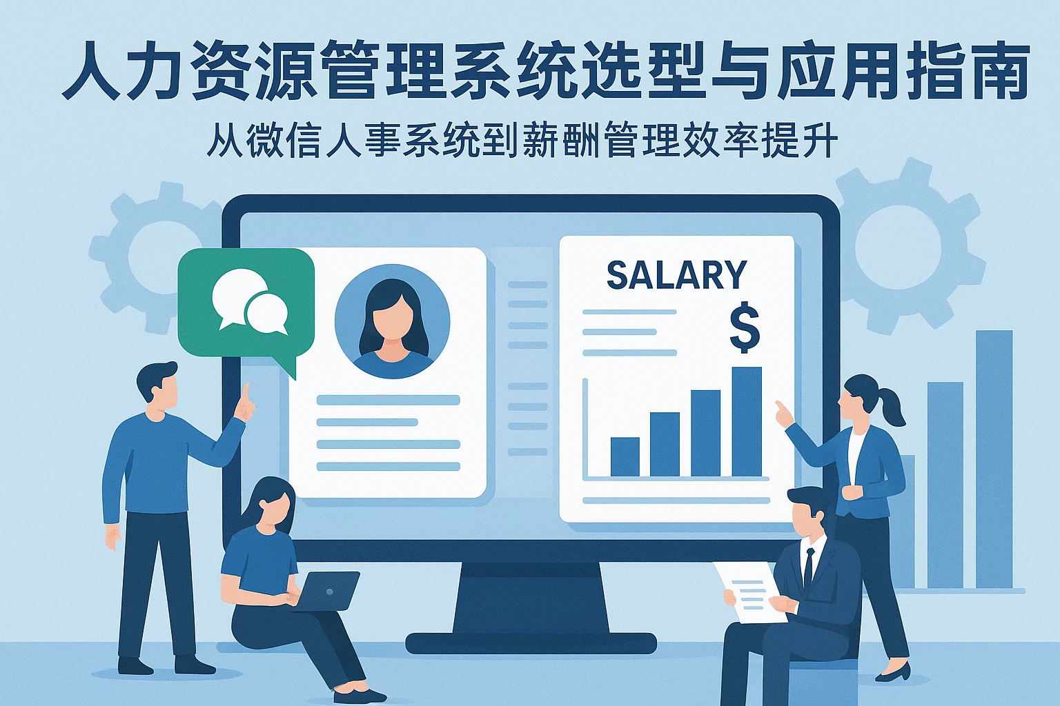 人力资源管理系统选型与应用指南：从微信人事系统到薪酬管理效率提升