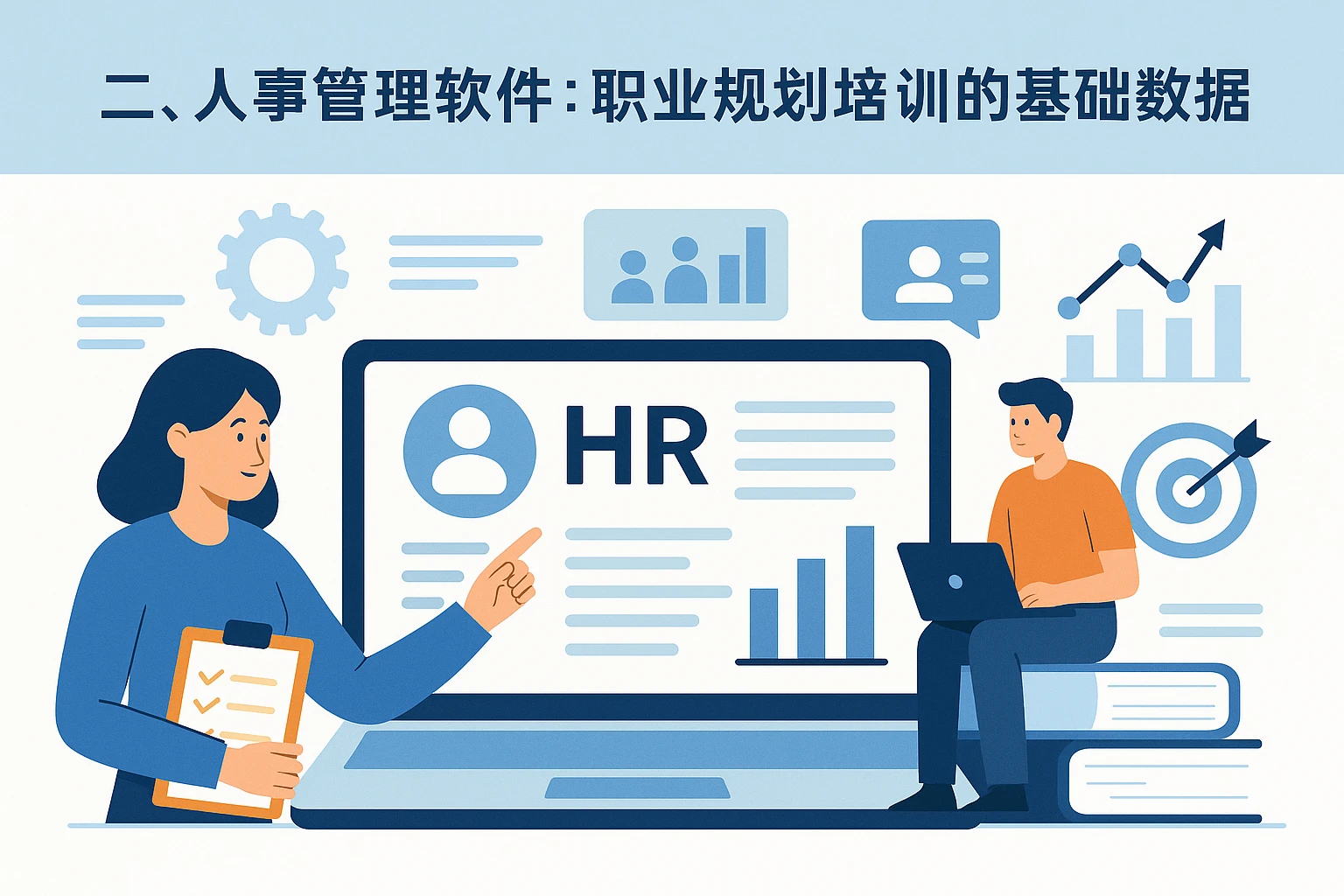 二、人事管理软件：职业规划培训的基础数据支撑