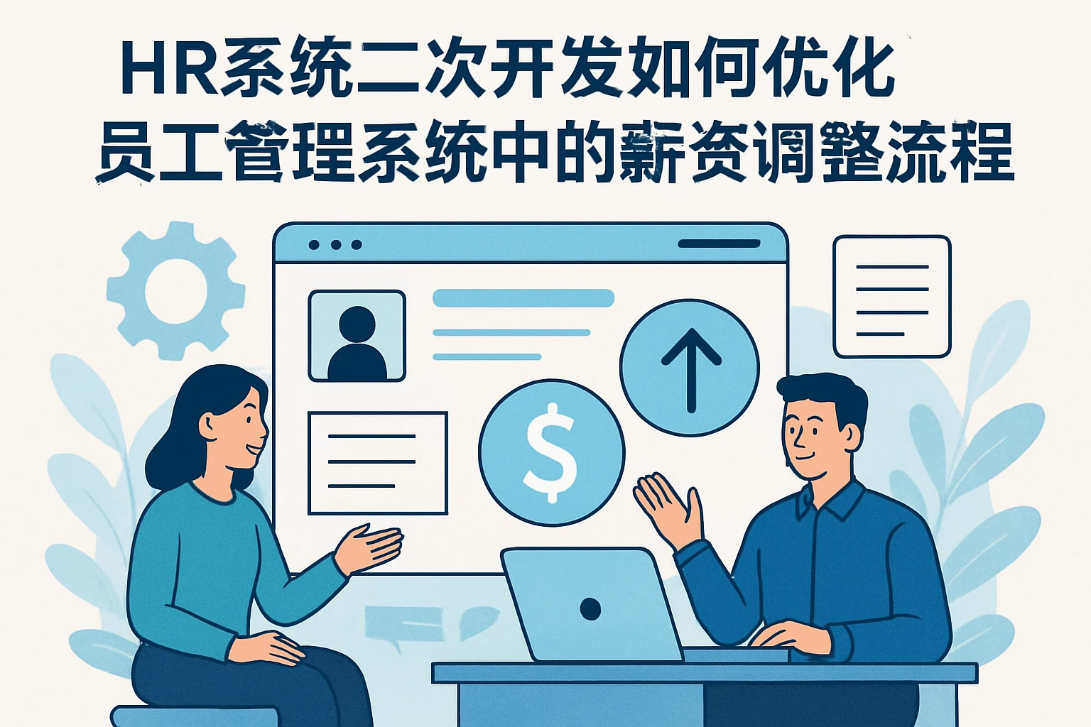 HR系统二次开发如何优化员工管理系统中的薪资调整流程
