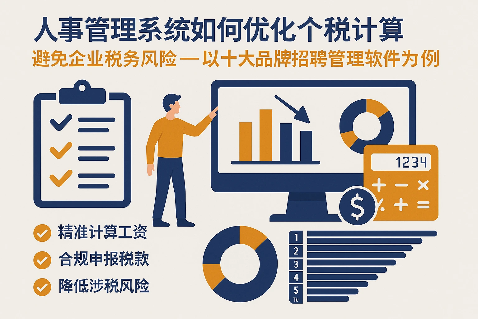 人事管理系统如何优化个税计算，避免企业税务风险——以十大品牌招聘管理软件为例
