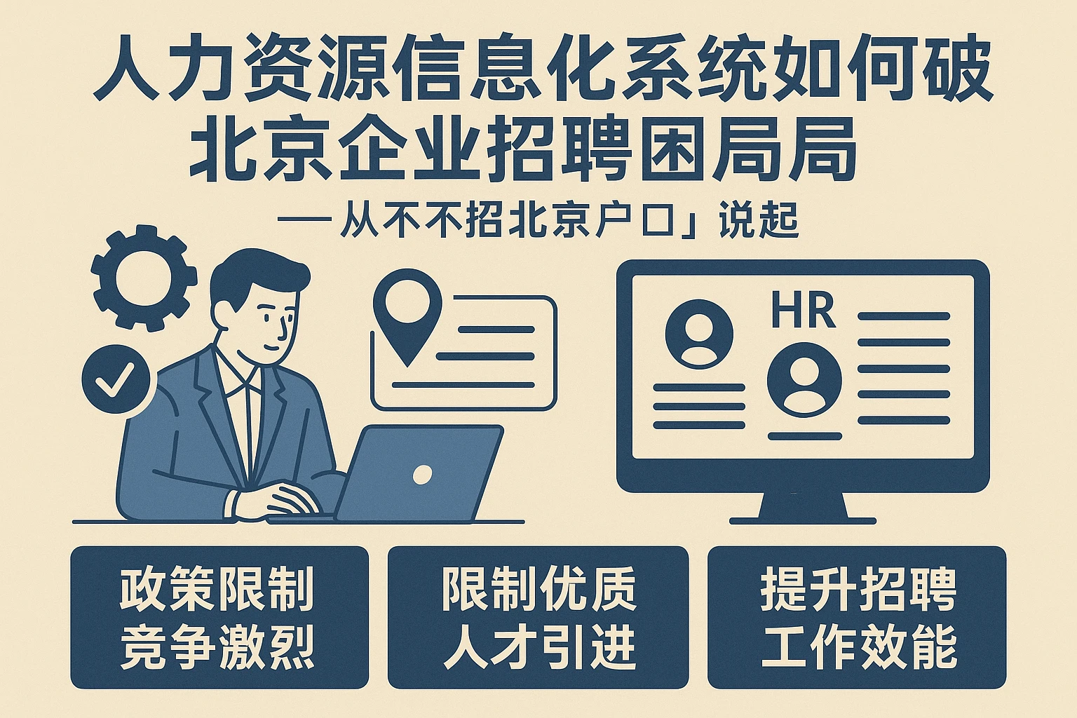 人力资源信息化系统如何破解北京企业招聘困局——从“不招北京户口”说起