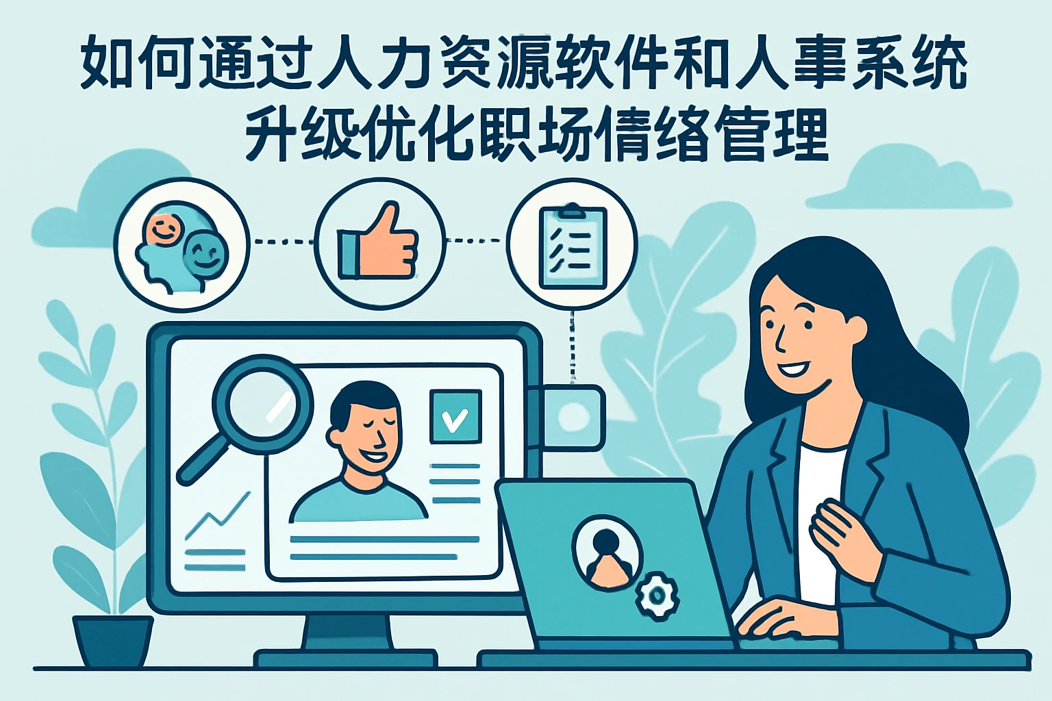 如何通过人力资源软件和人事系统升级优化职场情绪管理