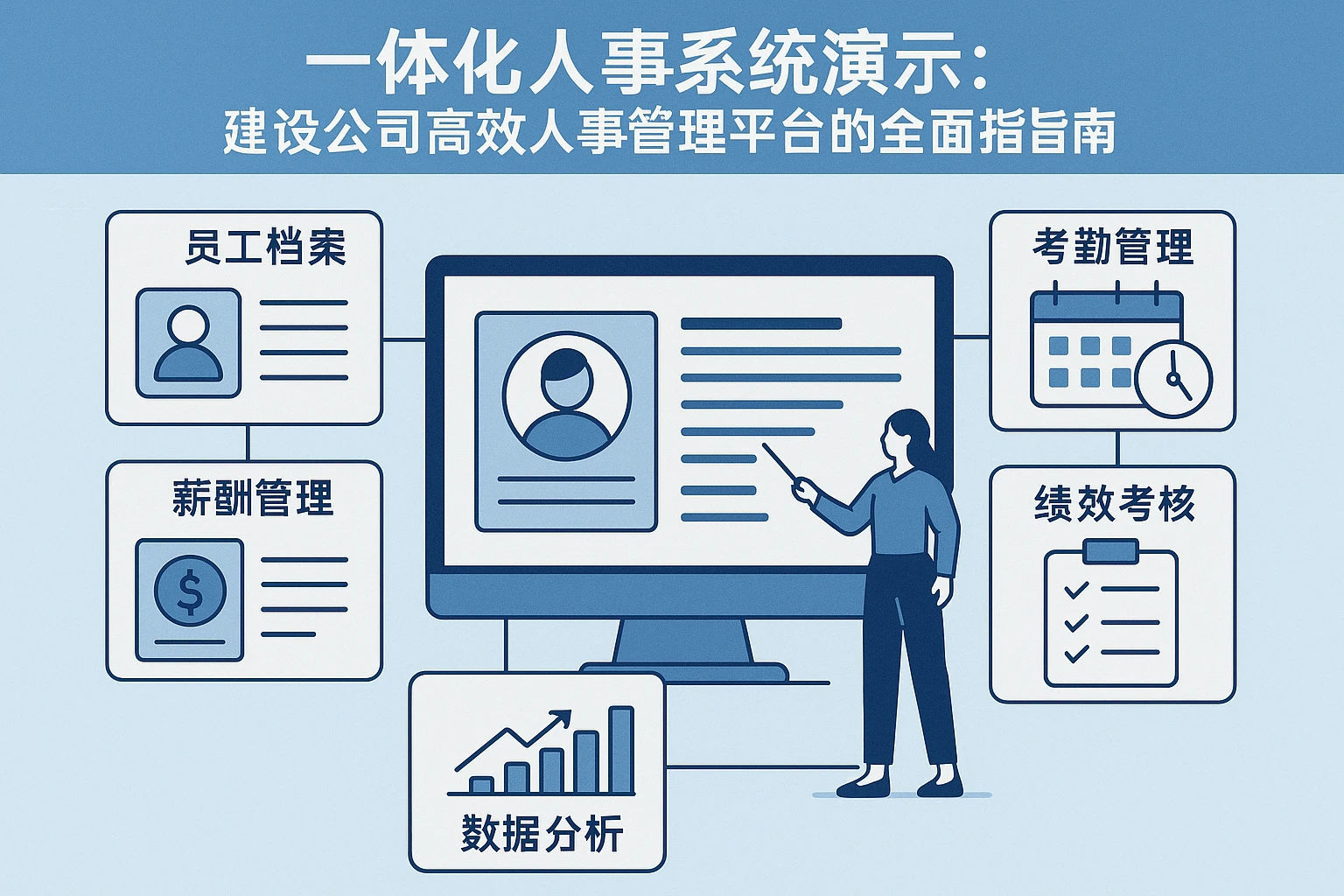一体化人事系统演示：建设公司高效人事管理平台的全面指南