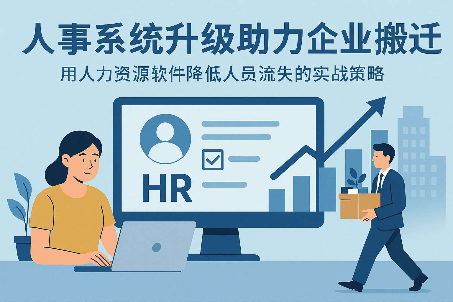 人事系统升级助力企业搬迁:用人力资源软件降低人员流失的实战策略