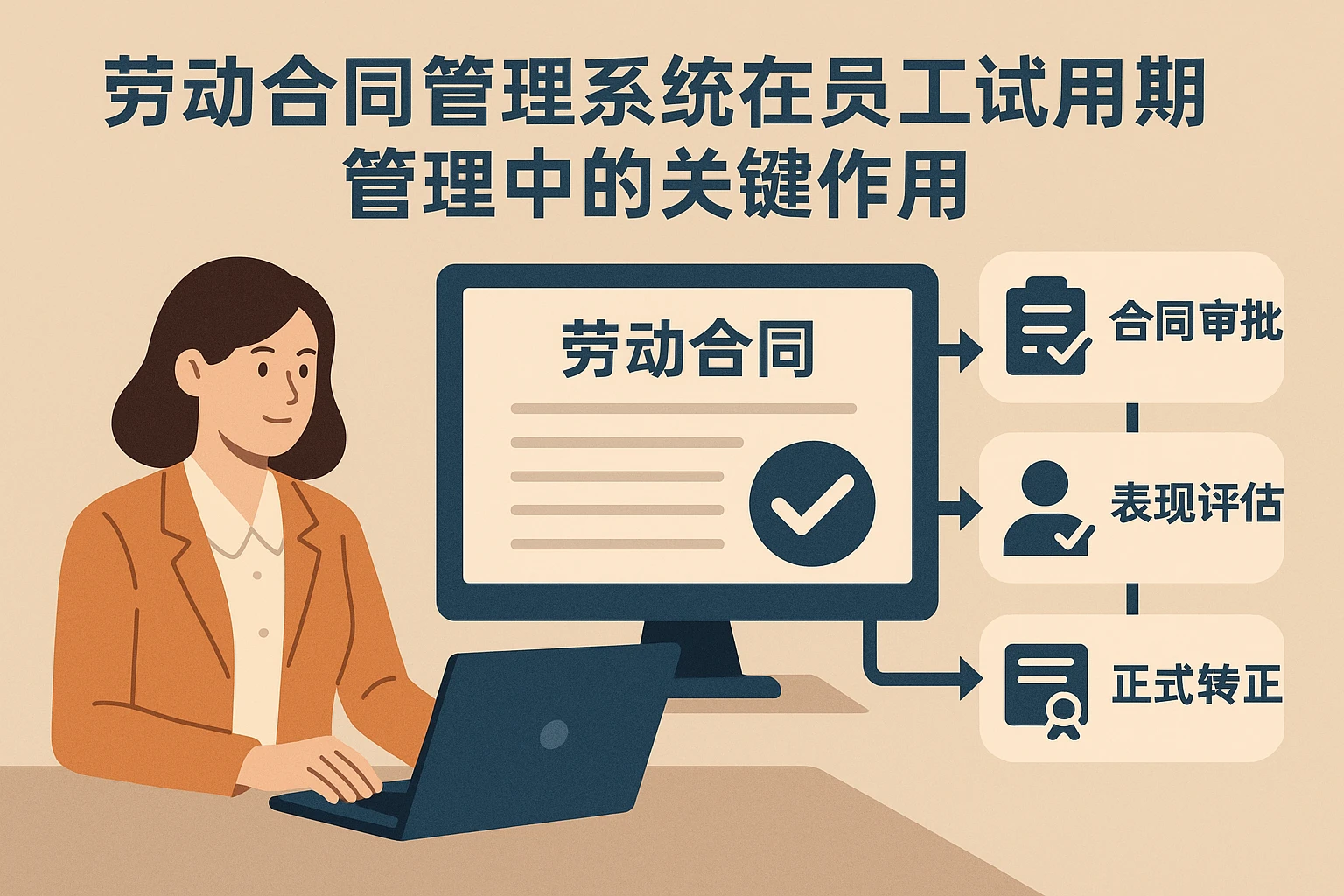 劳动合同管理系统在员工试用期管理中的关键作用