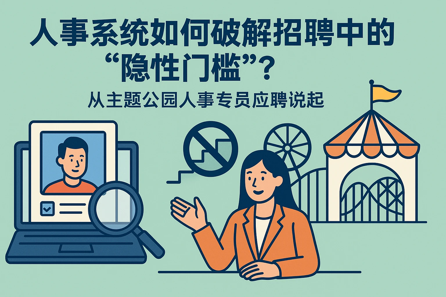 人事系统如何破解招聘中的“隐性门槛”？从主题公园人事专员应聘说起