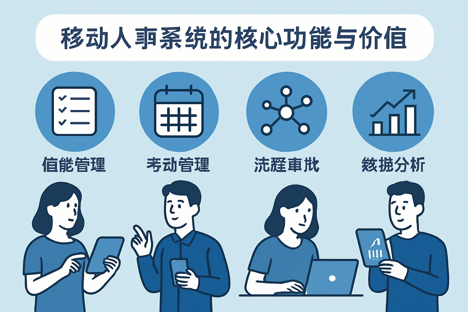 移动人事系统的核心功能与价值