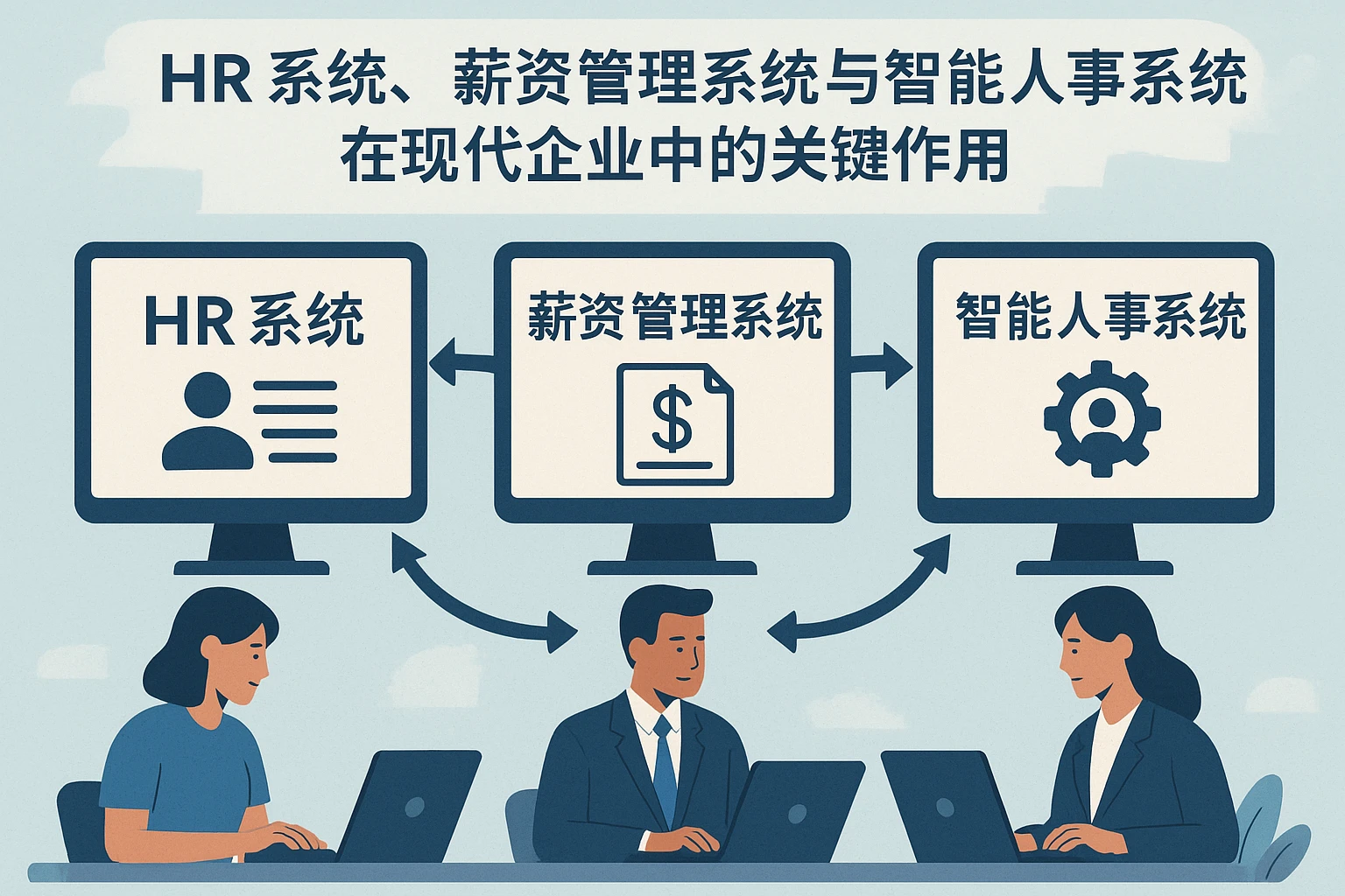 HR系统、薪资管理系统与智能人事系统在现代企业中的关键作用