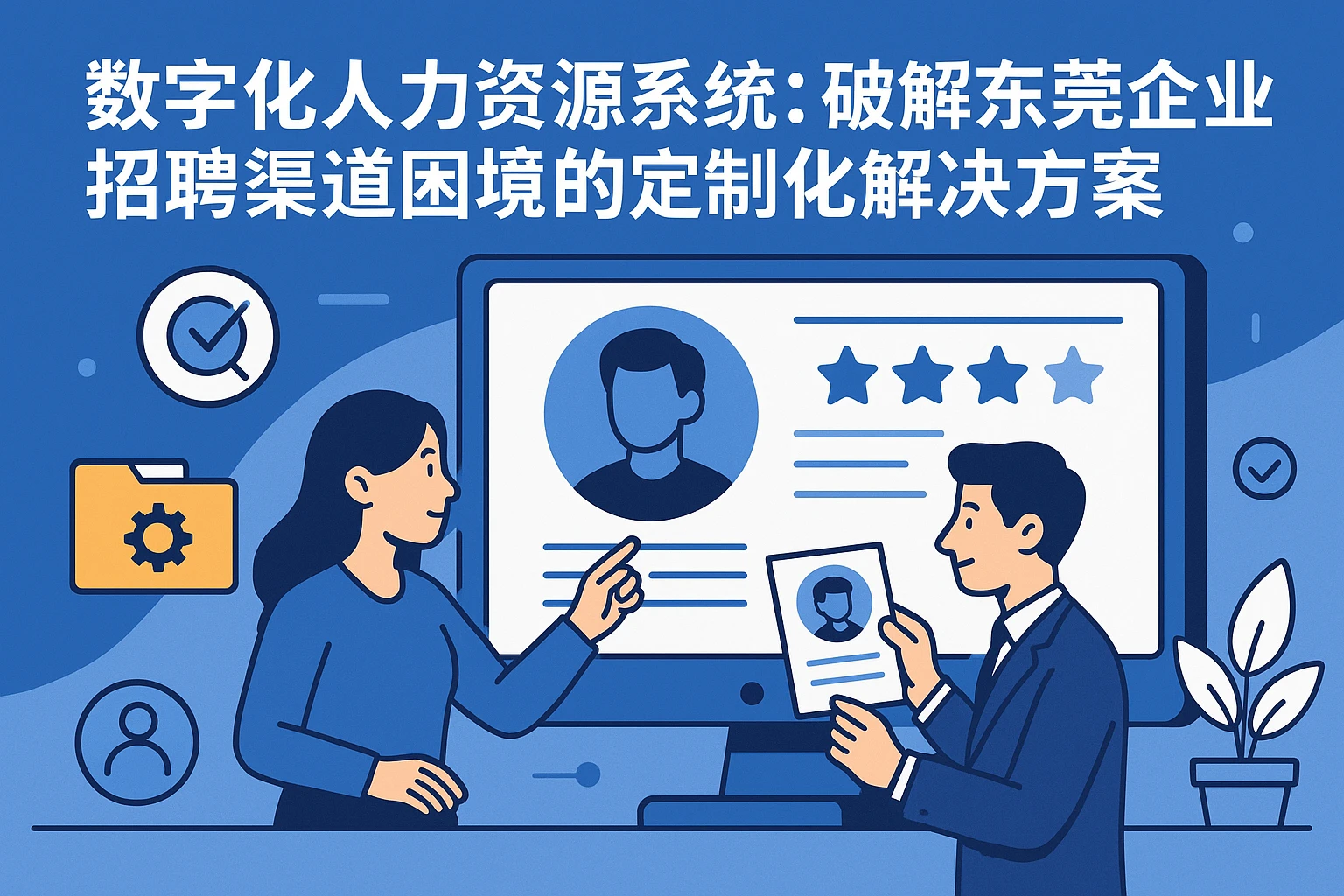 数字化人力资源系统：破解东莞企业招聘渠道困境的定制化解决方案