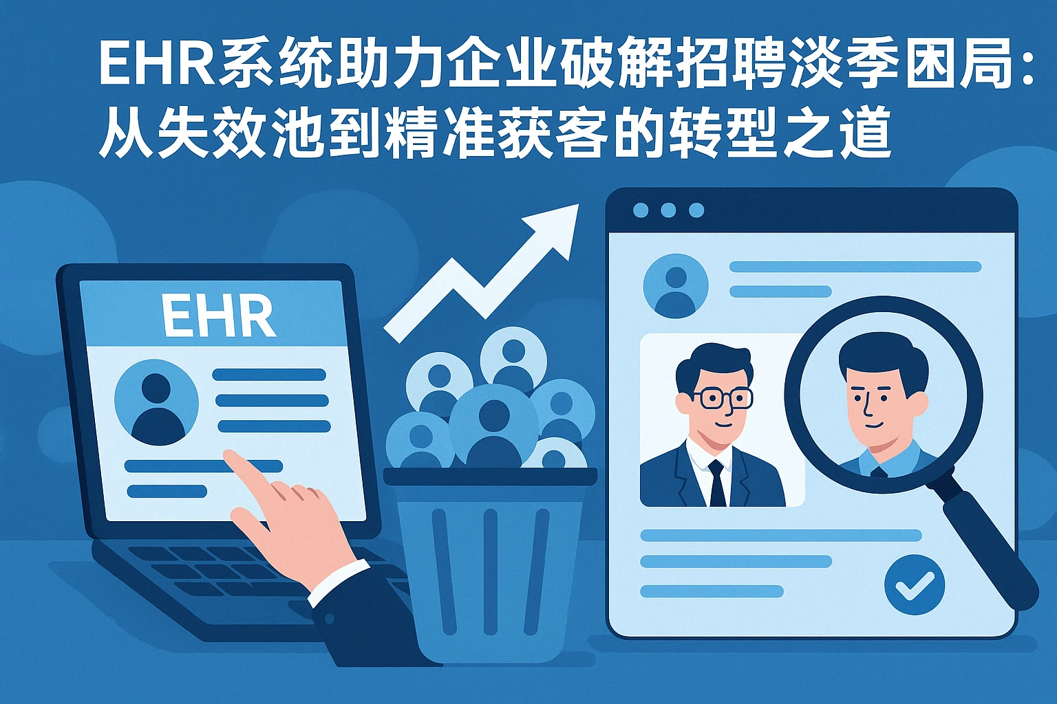 EHR系统助力企业破解招聘淡季困局：从失效池到精准获客的转型之道
