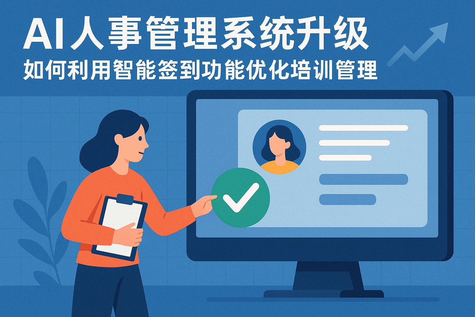 AI人事管理系统升级：如何利用智能签到功能优化培训管理