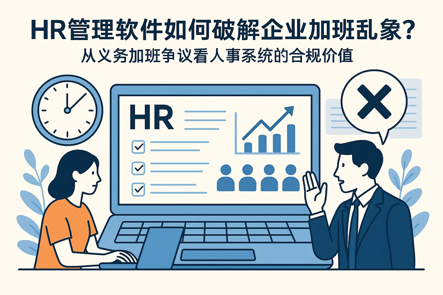 HR管理软件如何破解企业加班乱象？从义务加班争议看人事系统的合规价值