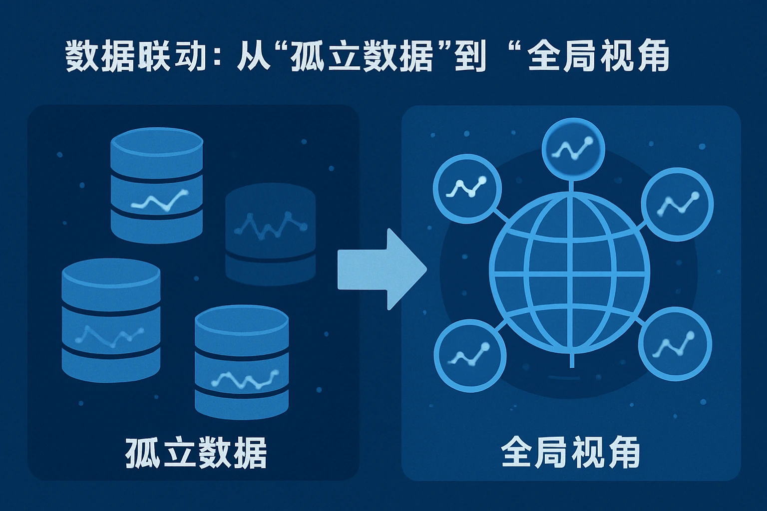 2. 数据联动:从“孤立数据”到“全局视角”