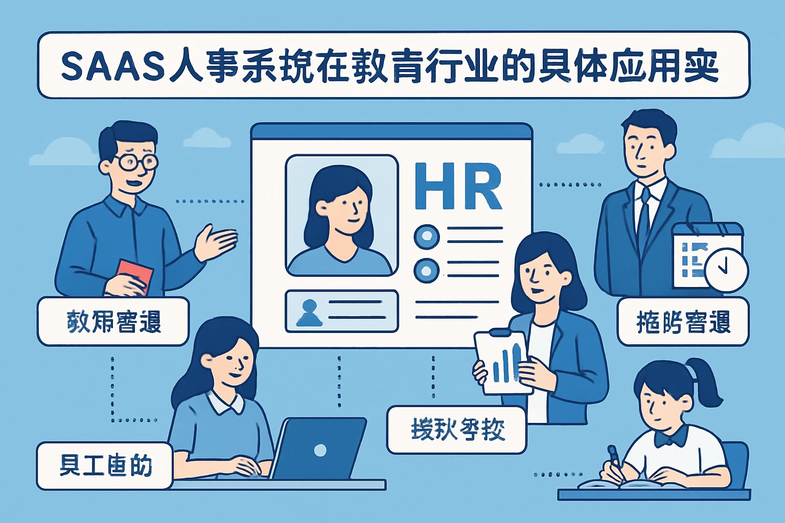 SAAS模式人事系统在教育行业的具体应用实践