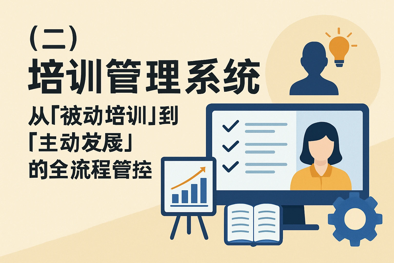 （二）培训管理系统：从“被动培训”到“主动发展”的全流程管控
