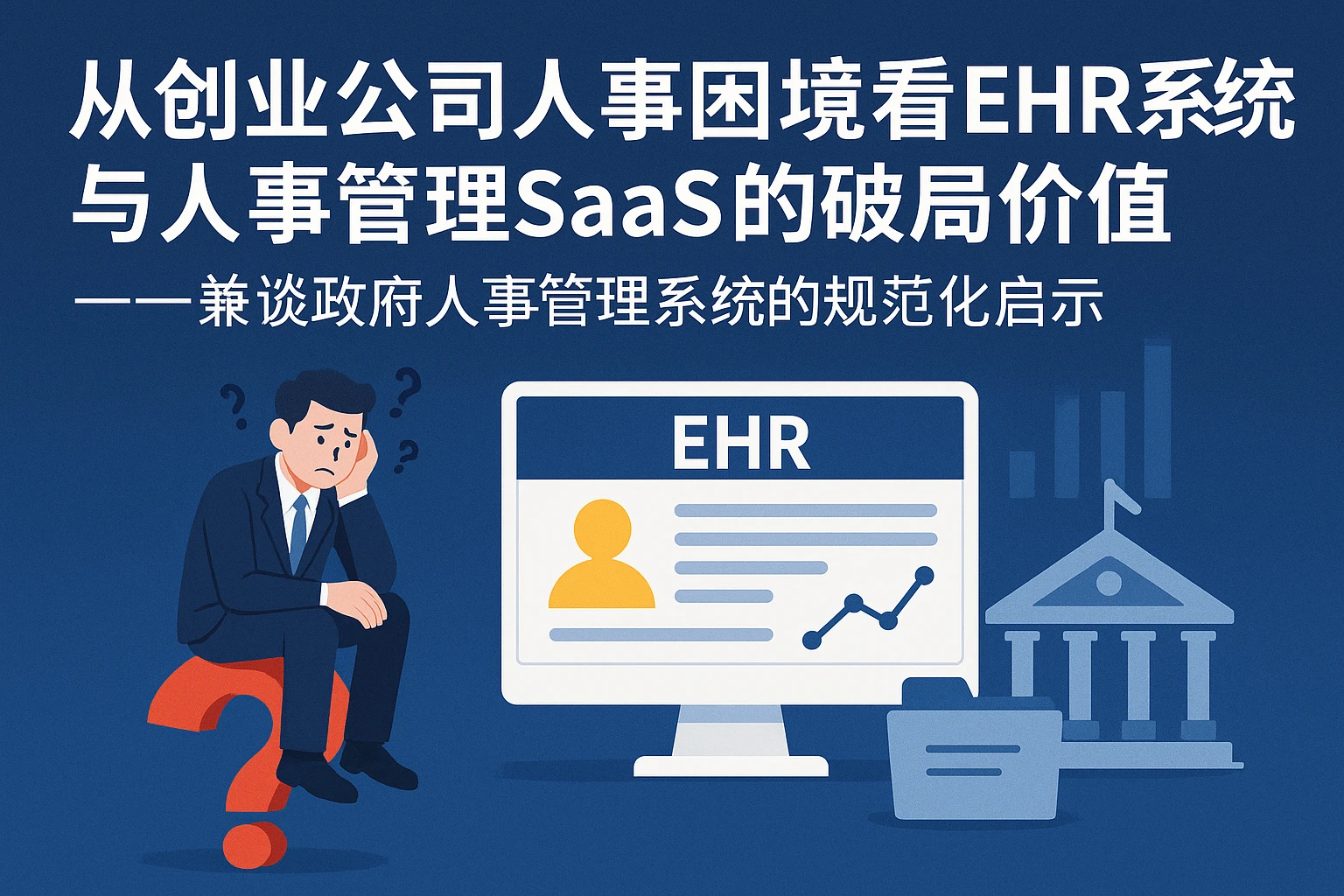 从创业公司人事困境看EHR系统与人事管理SaaS的破局价值——兼谈政府人事管理系统的规范化启示