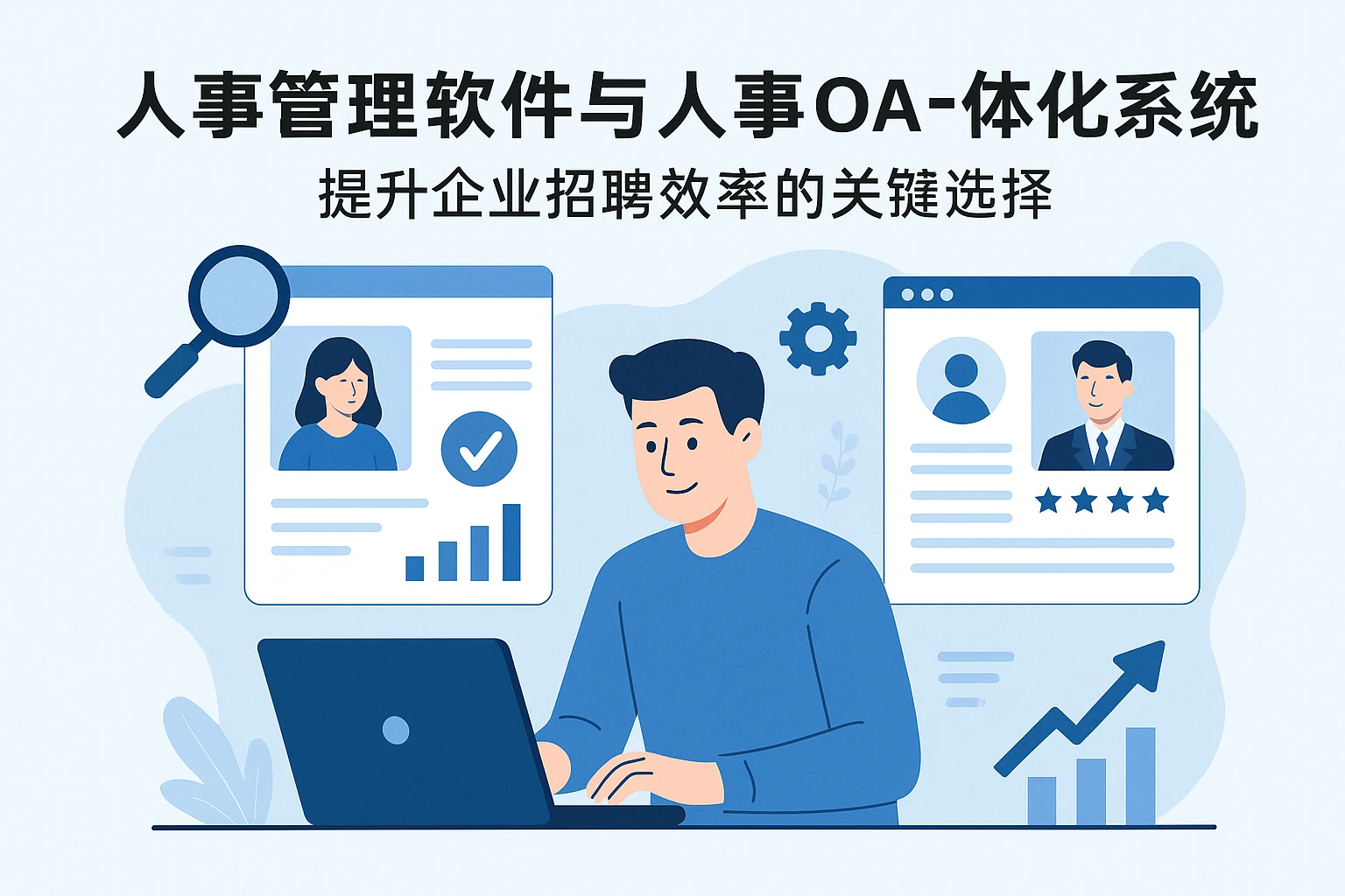 人事管理软件与人事OA一体化系统：提升企业招聘效率的关键选择