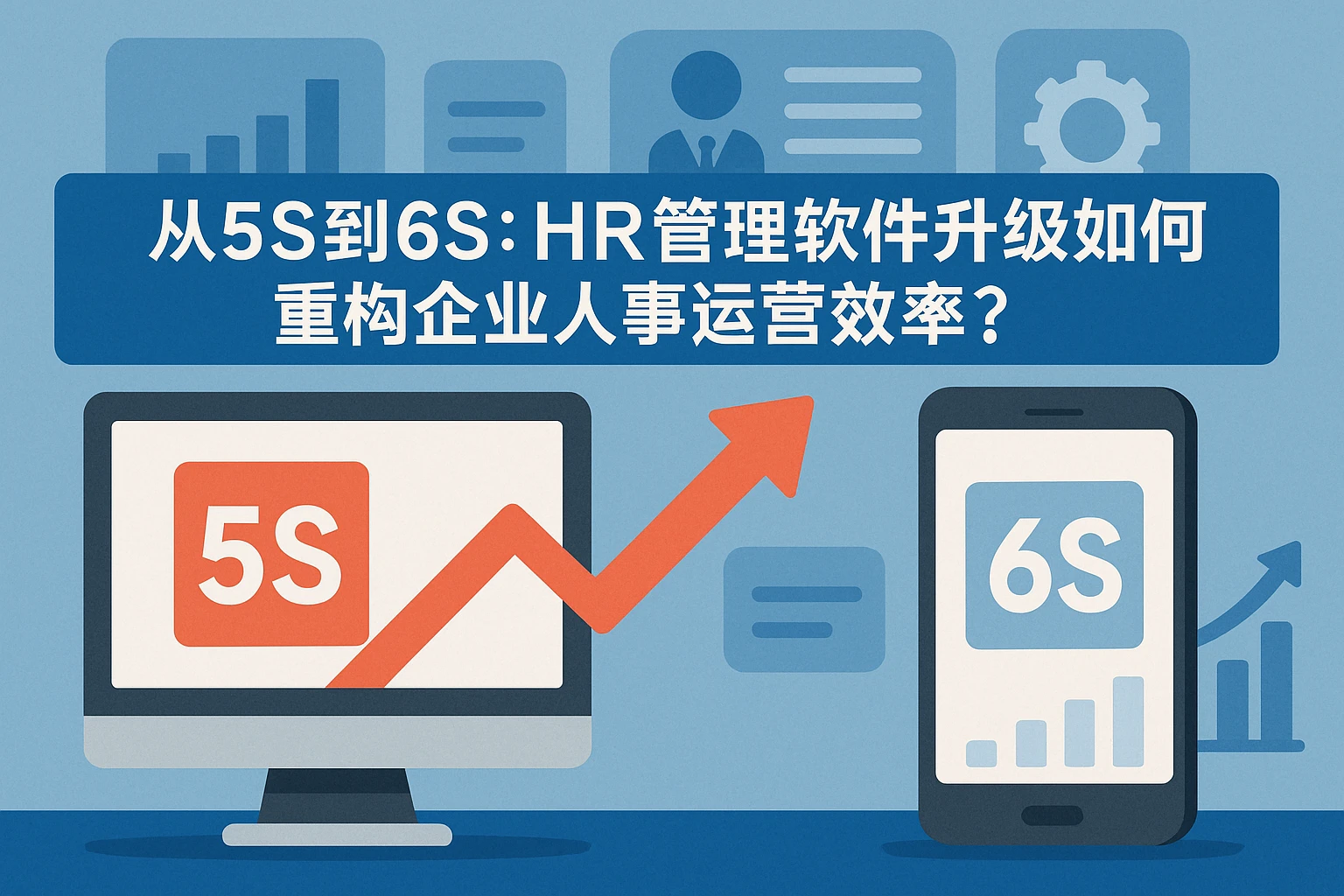 从5S到6S：HR管理软件升级如何重构企业人事运营效率？