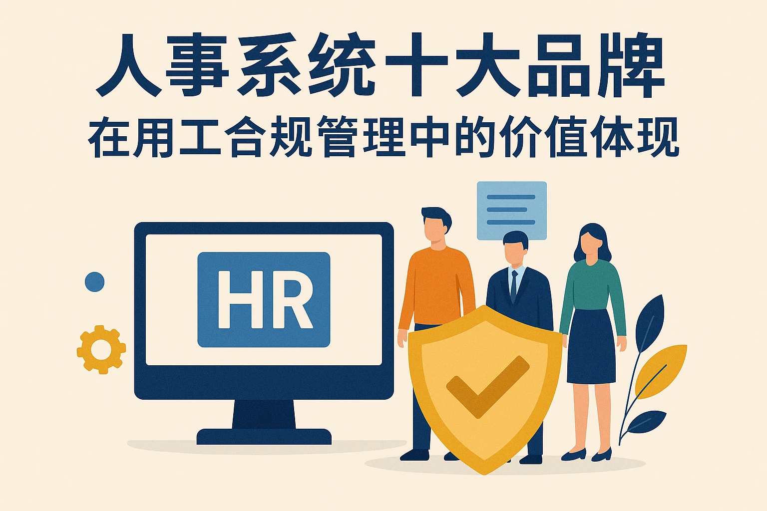 人事系统十大品牌在用工合规管理中的价值体现