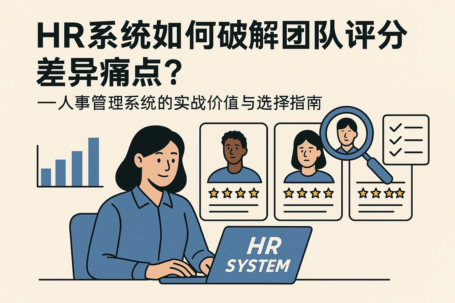 HR系统如何破解团队评分差异痛点？——人事管理系统的实战价值与选择指南