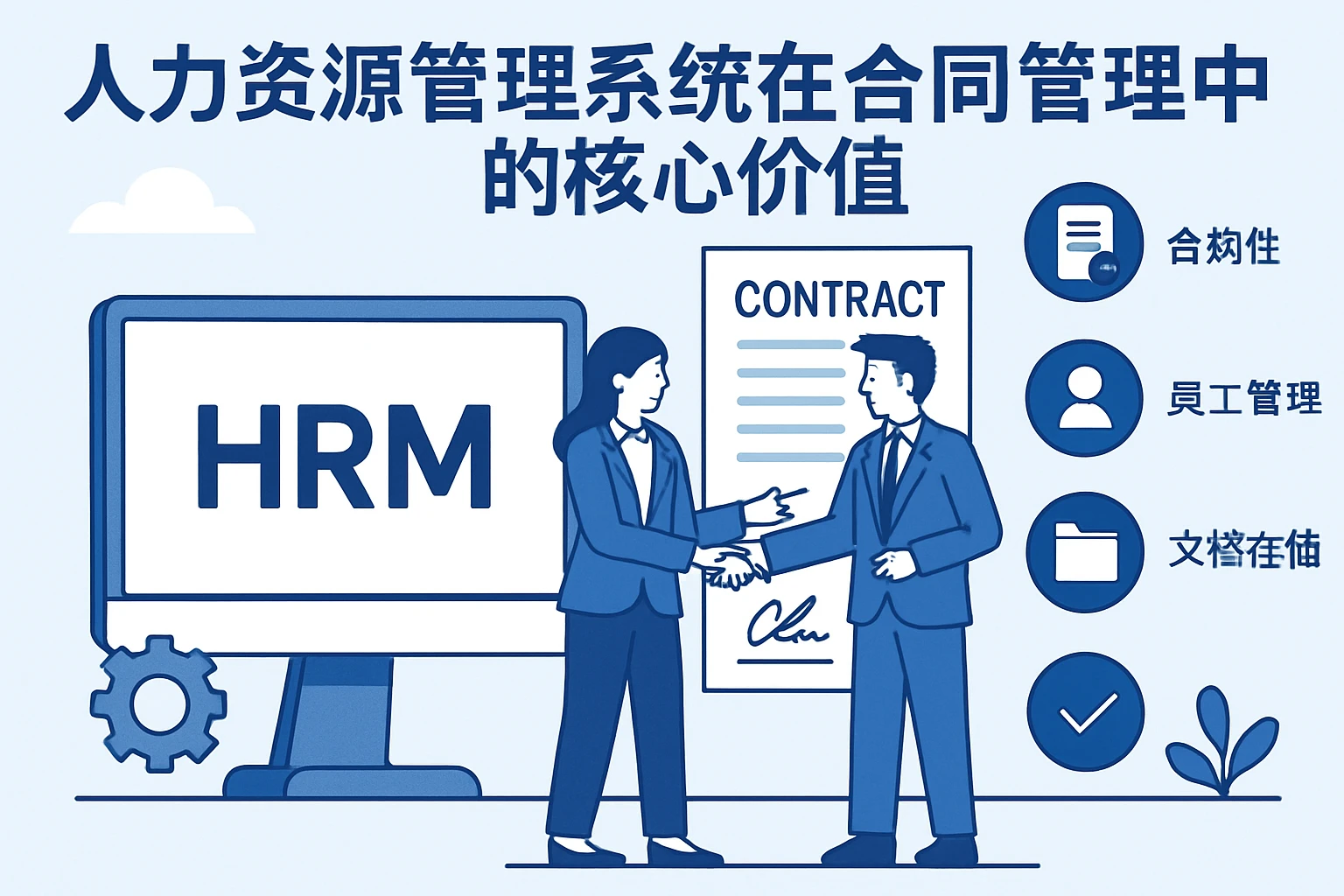 人力资源管理系统在合同管理中的核心价值