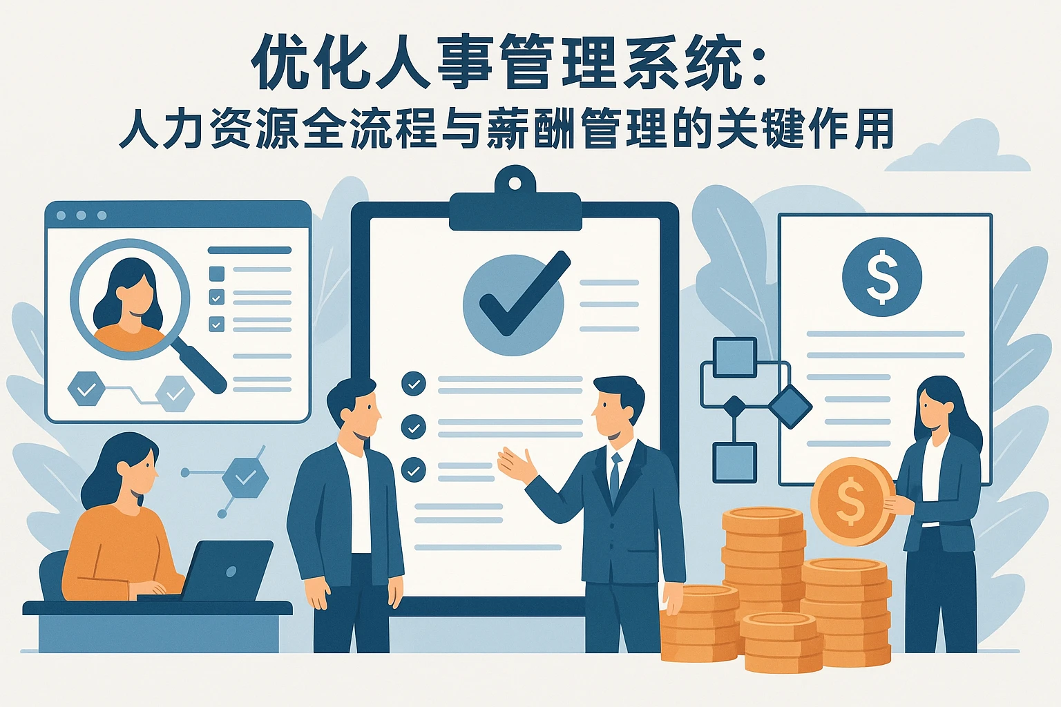 优化人事管理系统：人力资源全流程与薪酬管理的关键作用