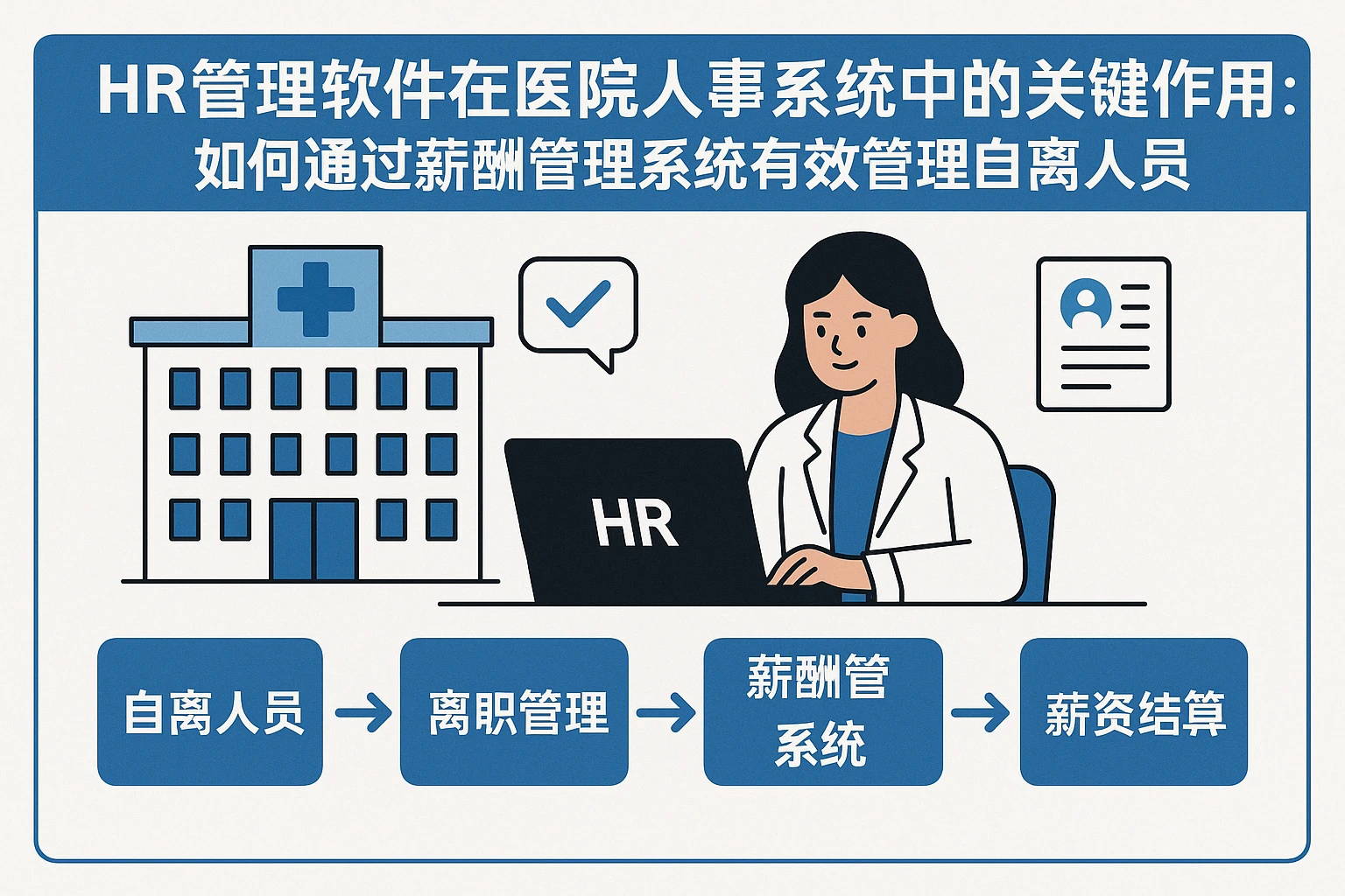 HR管理软件在医院人事系统中的关键作用：如何通过薪酬管理系统有效管理自离人员