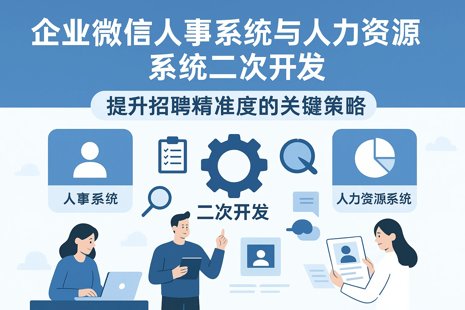 企业微信人事系统与人力资源系统二次开发:提升招聘精准度的关键策略
