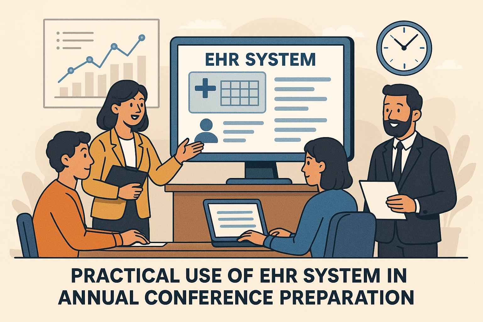 EHR系统在年会筹备中的实际应用