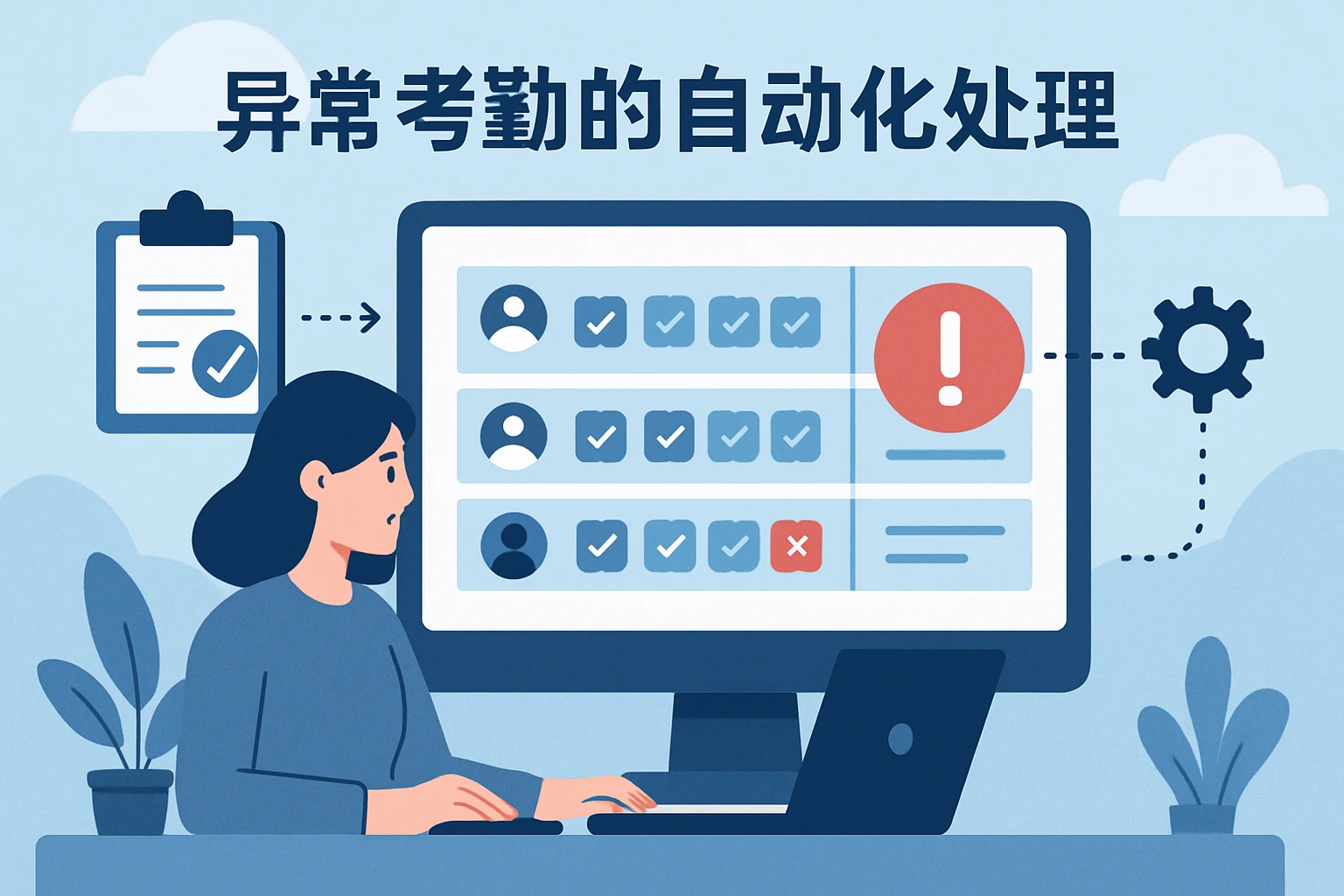 异常考勤的自动化处理