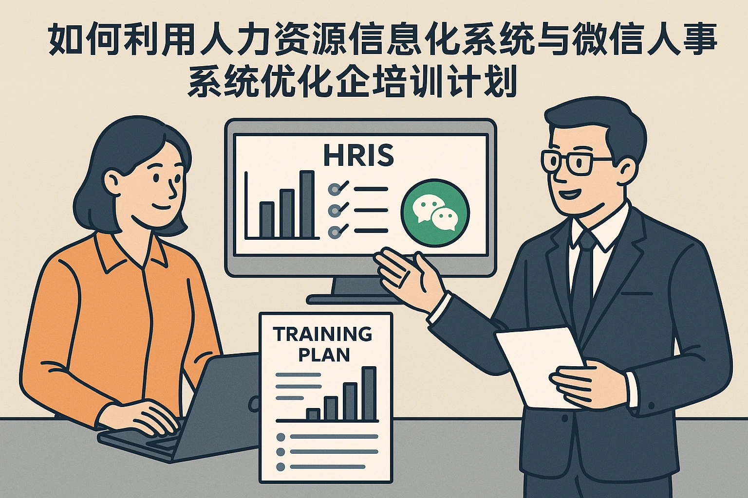 如何利用人力资源信息化系统与微信人事系统优化企业培训计划